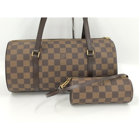 Louis Vuitton Papillon 30 Damier Handbag Ebene - Picture 1 of 9